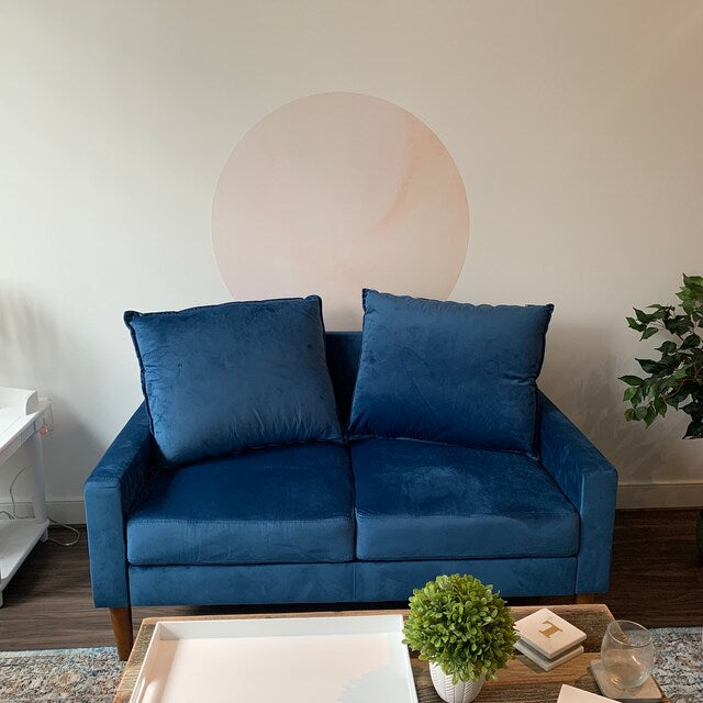 Watercolor Circle Decal