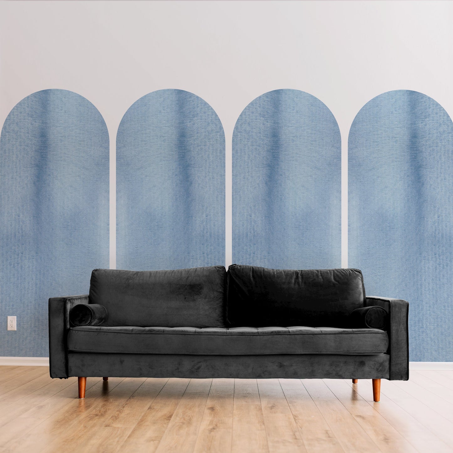 Double Watercolor Arch Decal Set