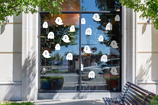 Cute Ghost - Decals para Ventana