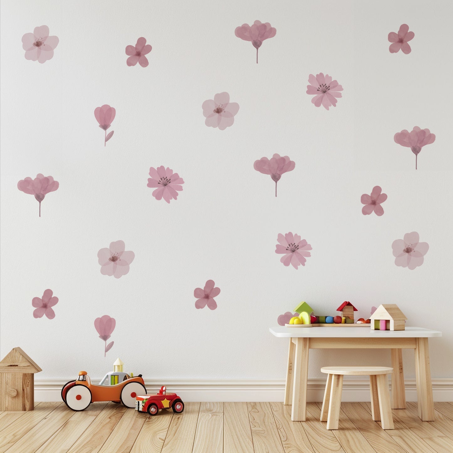Flowery Pink