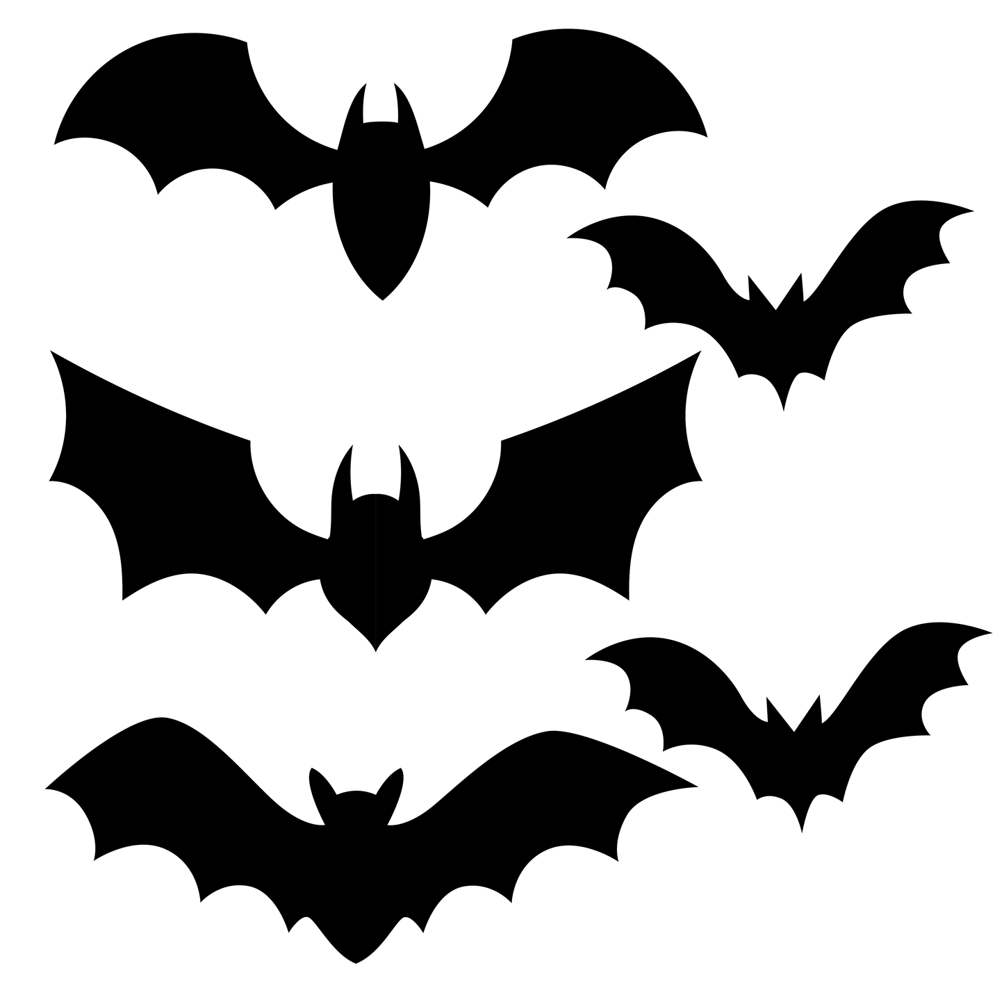 Bats - Decals para Ventana