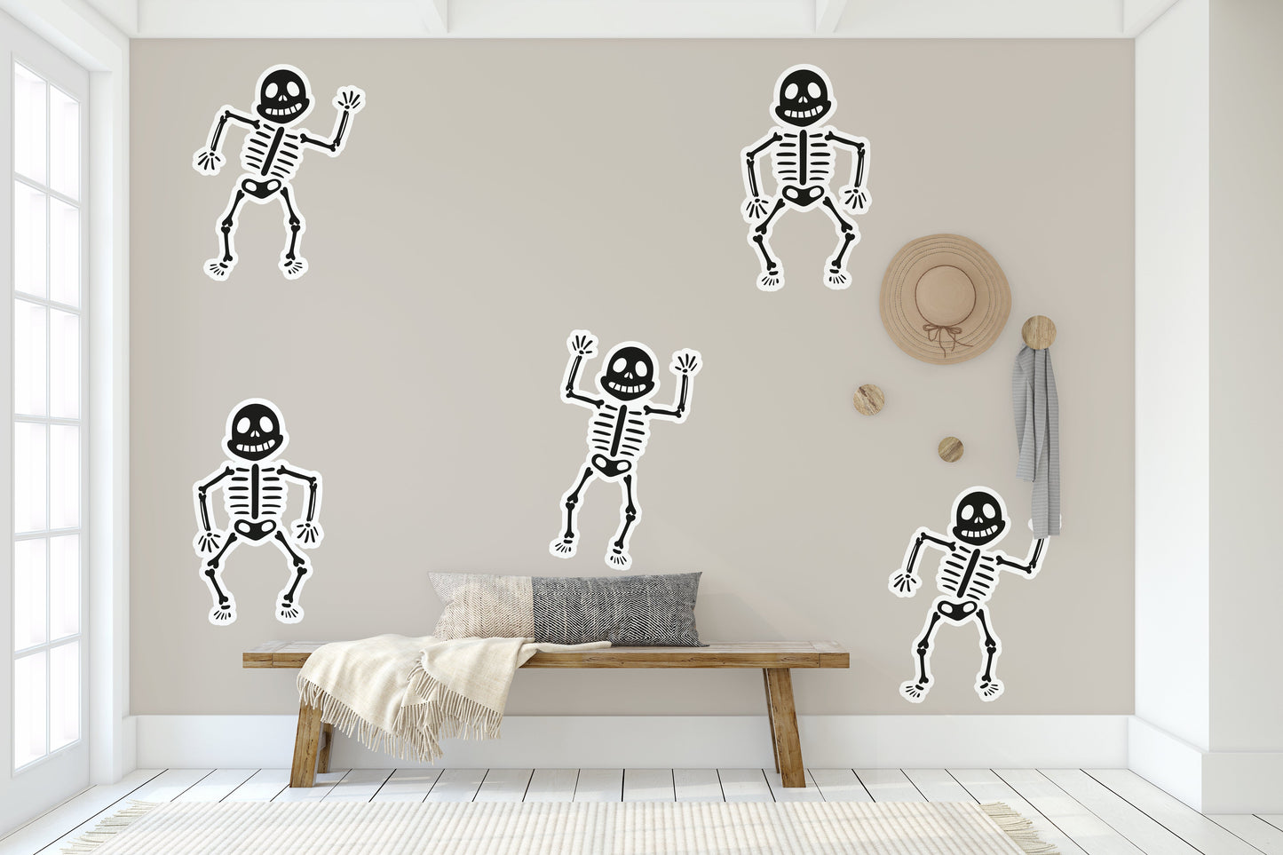 Skeletons - Decal de Ventana