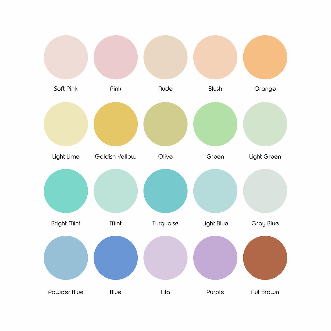 Double Arch Decal Set Rainbow