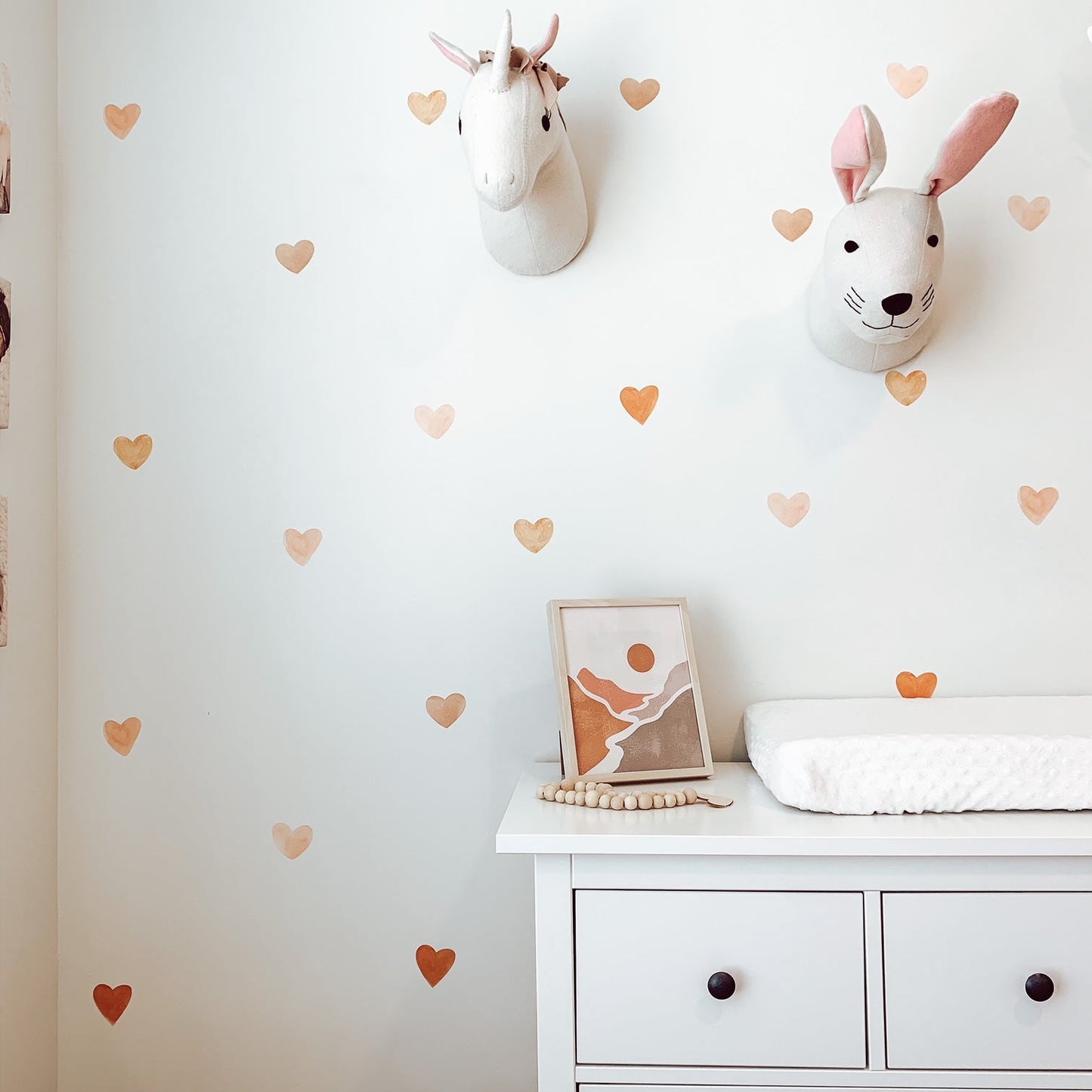 Watercolor Heart Decal