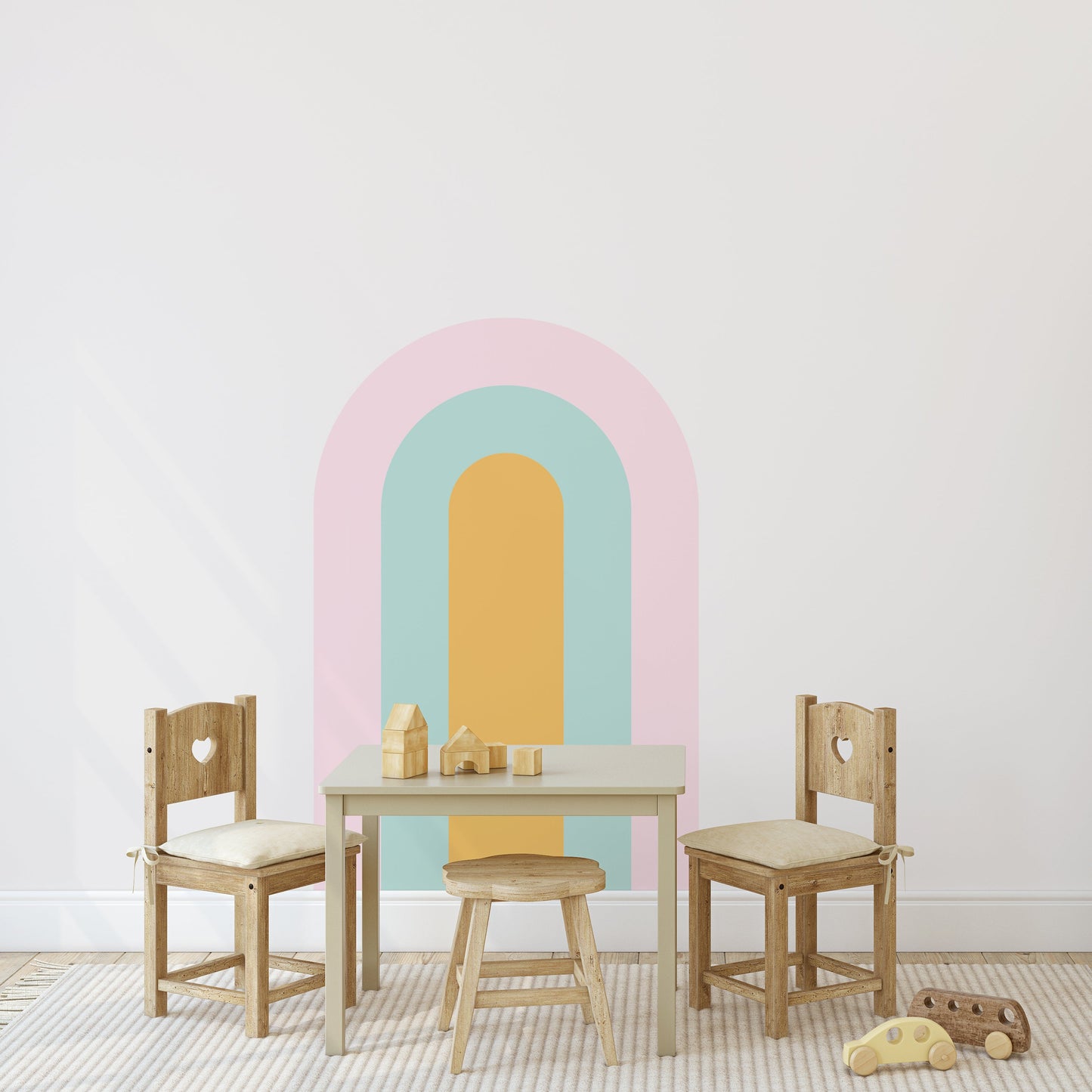 Rainbow Mini Arch Decal