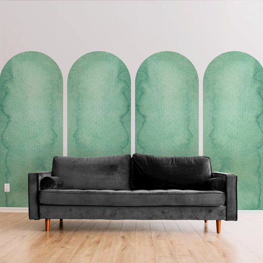 Double Watercolor Arch Decal Set