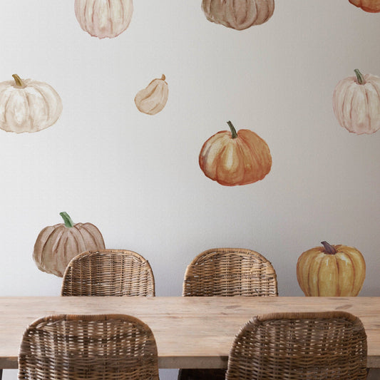 Watercolor Pumpkins